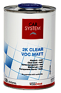 2K Clear VOC Harder Matt standard 0.5L